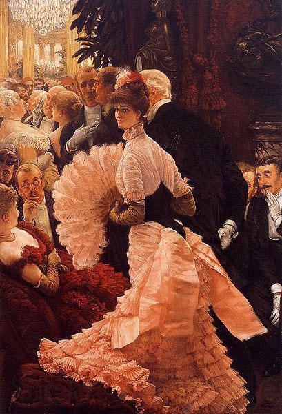 James Tissot A Woman of Ambition (Political Woman) also known as The Reception Germany oil painting art